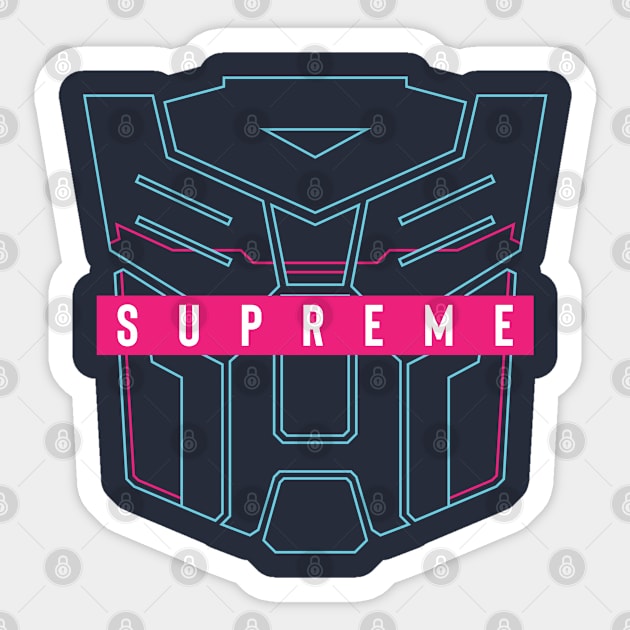 Supreme Prime Sticker by BadBox